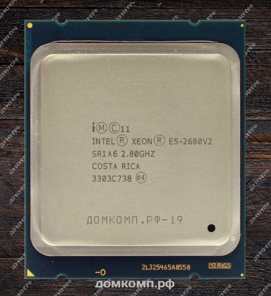 Оптимальный вариант Процессор Intel Xeon E5 2680 V2 OEM по самой выгодной  цене в Оренбурге. Интернет-магазин 